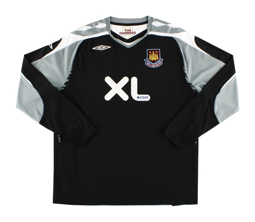 Equipación de portero de West Ham United 07-08