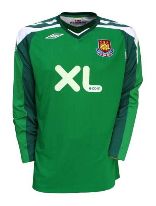 Equipación de portero de West Ham United 07-08