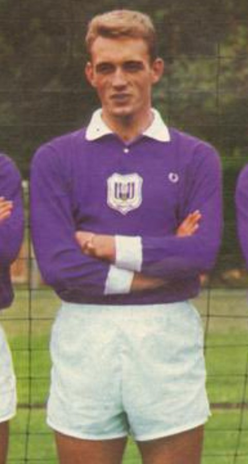 Primera equipación de Anderlecht 64-65