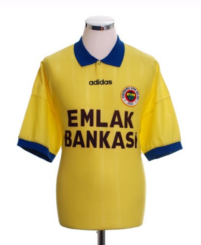 Segunda equipación de Fenerbahçe 95-96