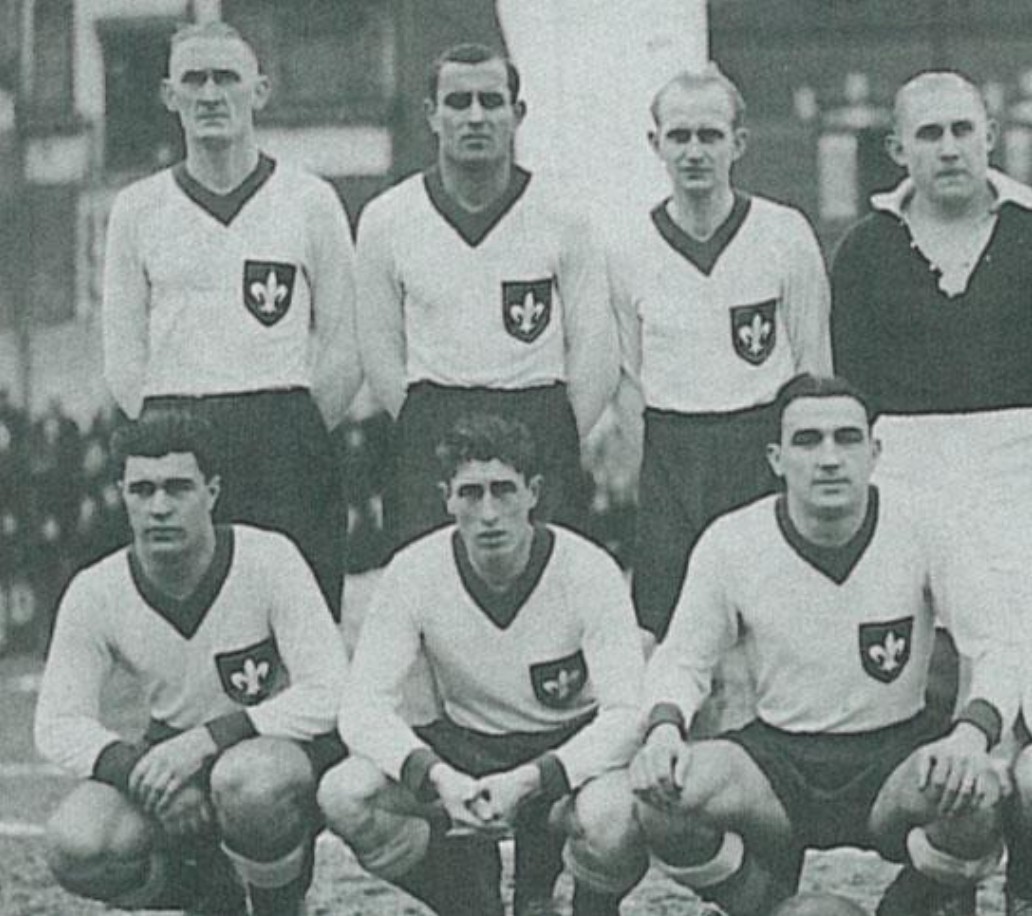 Primera equipación de Lille 1944-45
