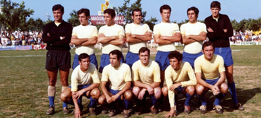 Primera equipación de Villarreal 69-70