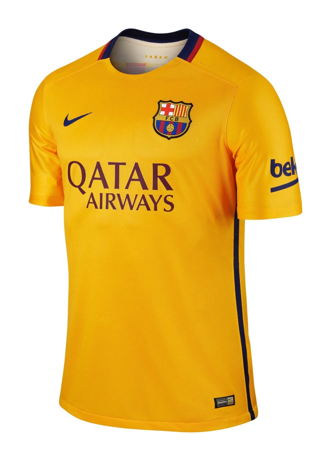 Segunda equipación de Barcelona 15-16