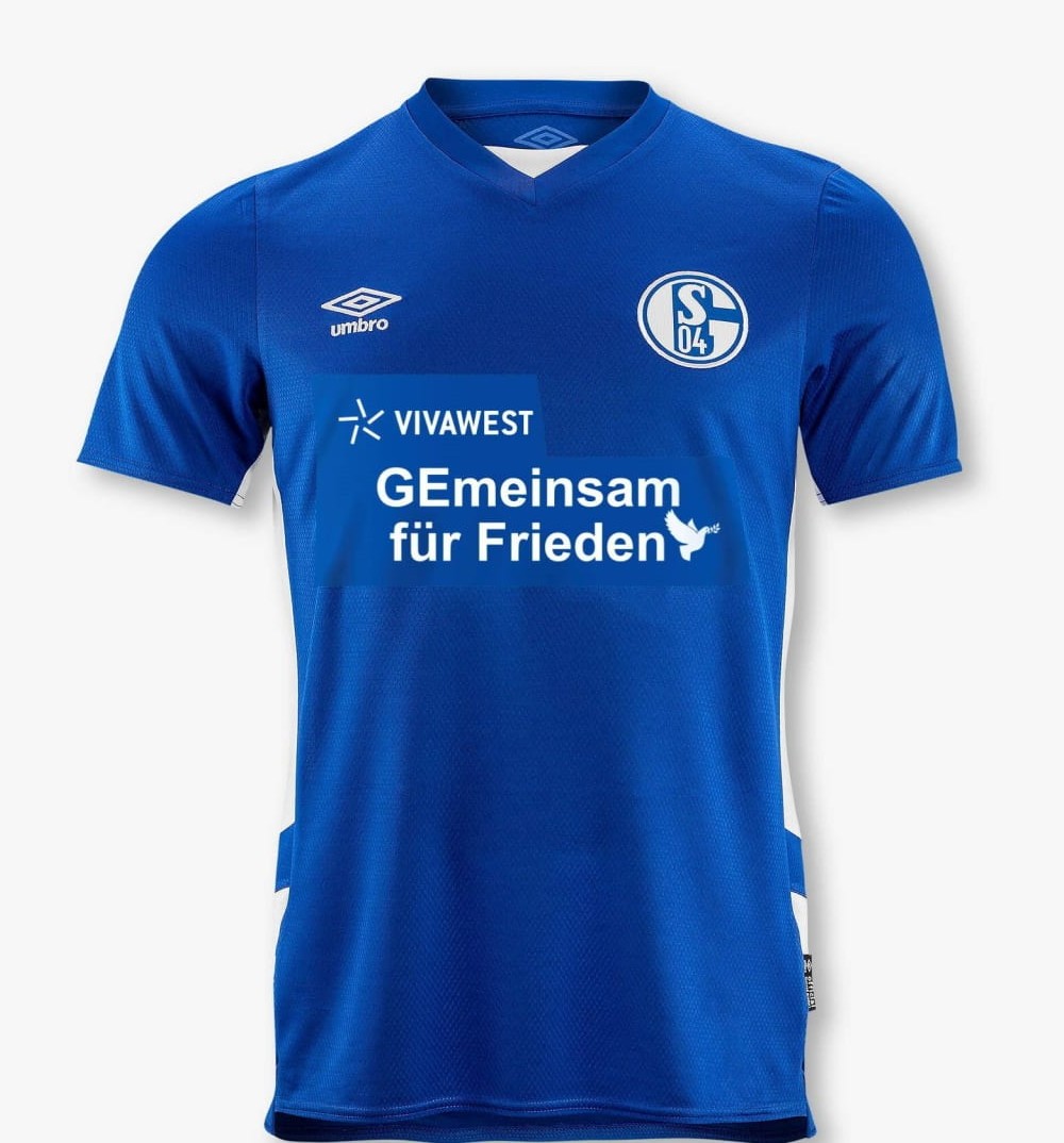 Primera equipación de Schalke 04 21-22
