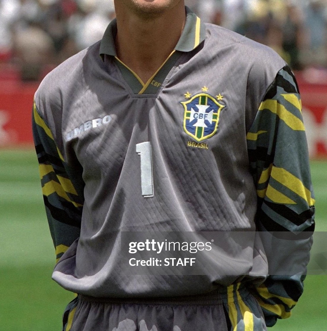 Equipación de portero de Brasil 1994