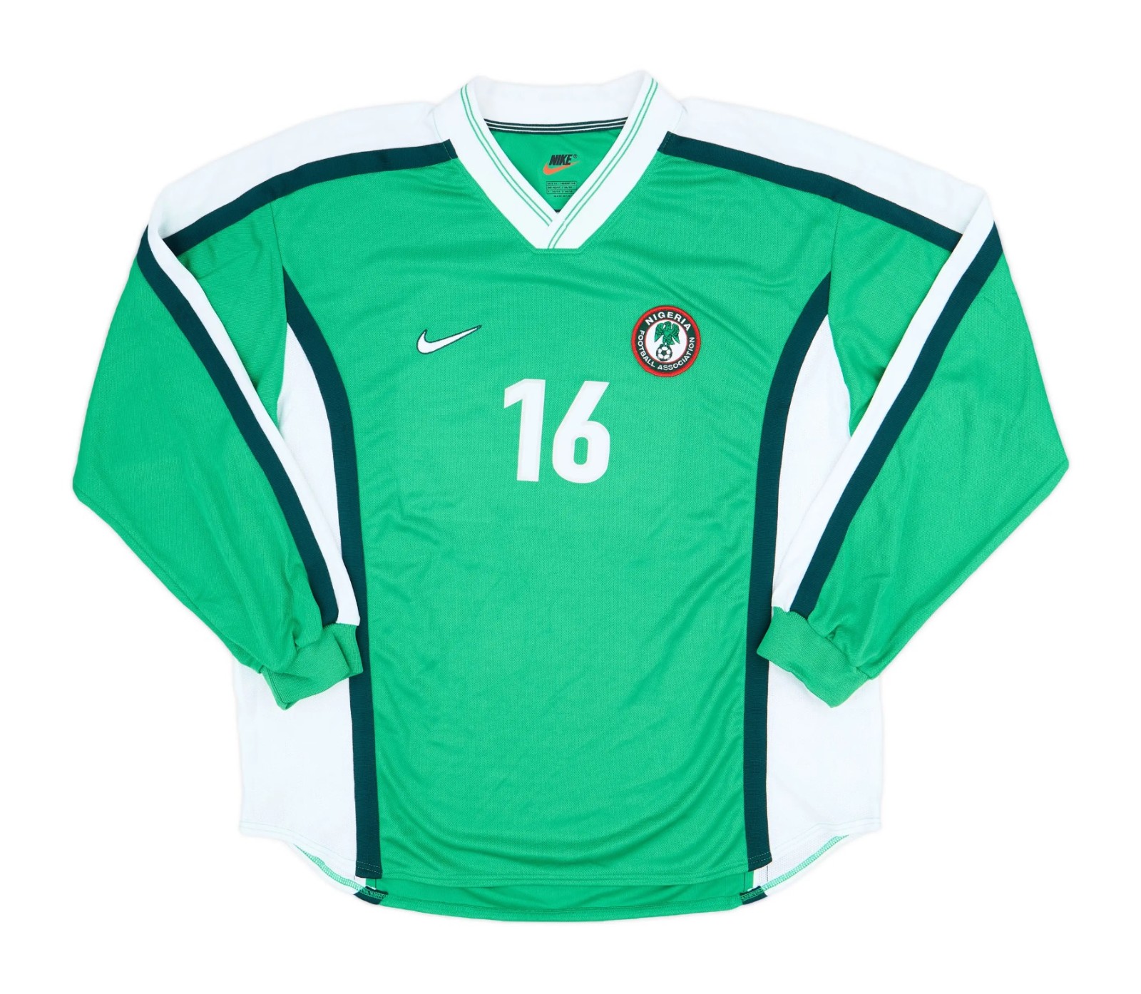 Primera equipación de Nigeria 1998
