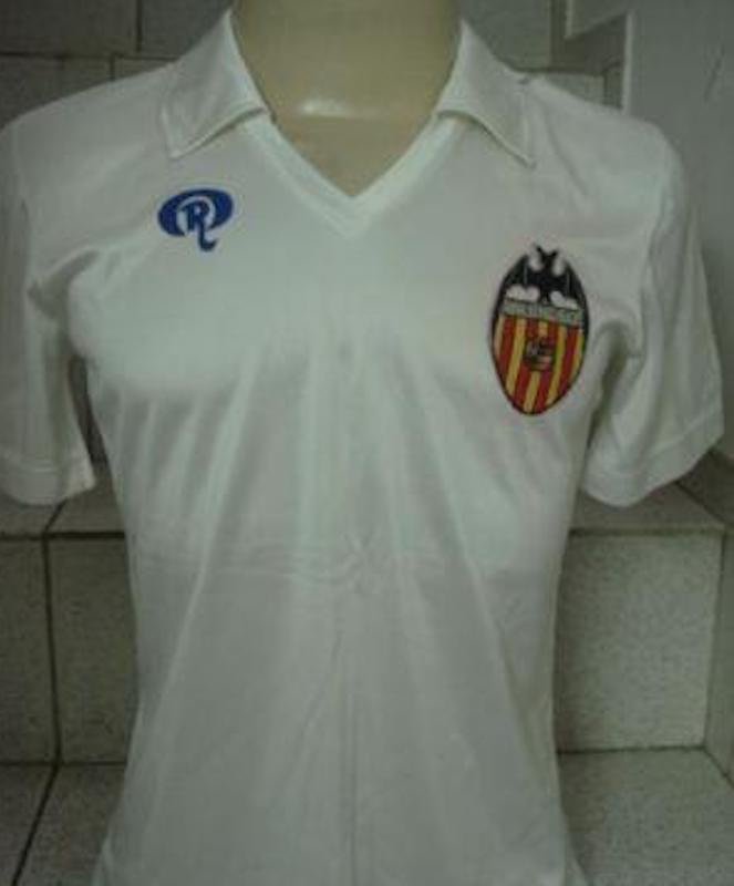 Primera equipación de Valencia 79-80