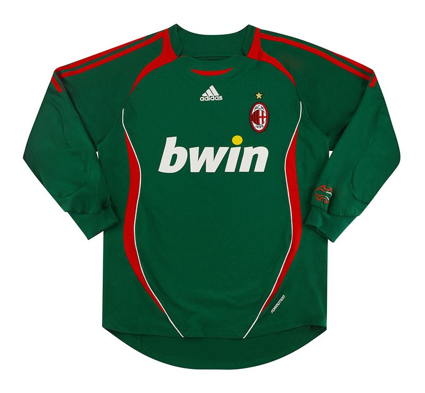 Equipación de portero de Milan 06-07