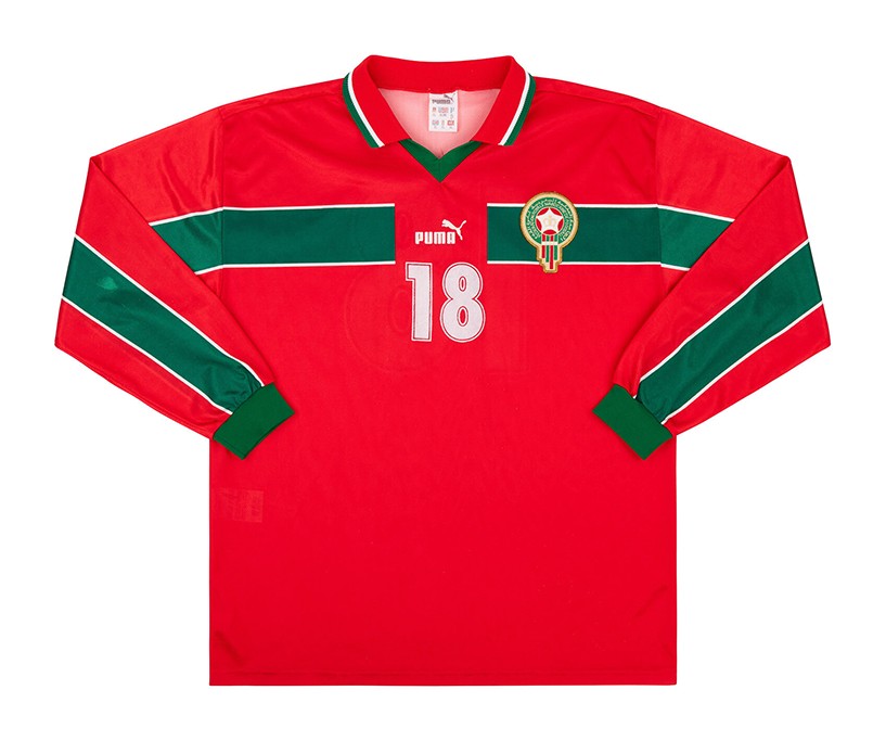 Tercera equipación de Marruecos 1998