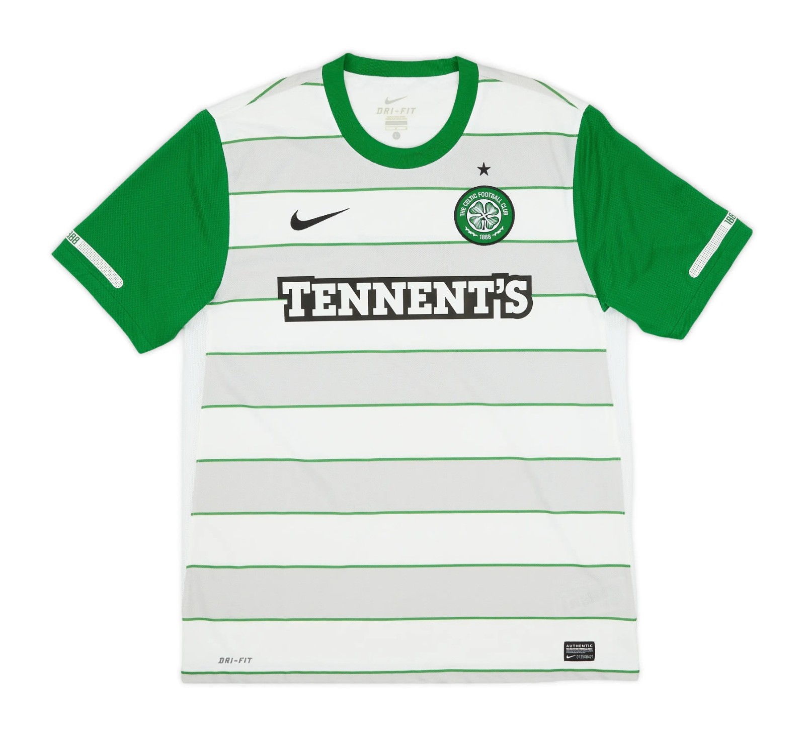 Segunda equipación de Celtic 11-12
