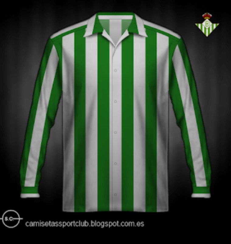 Primera equipación de Real Betis 1940-41