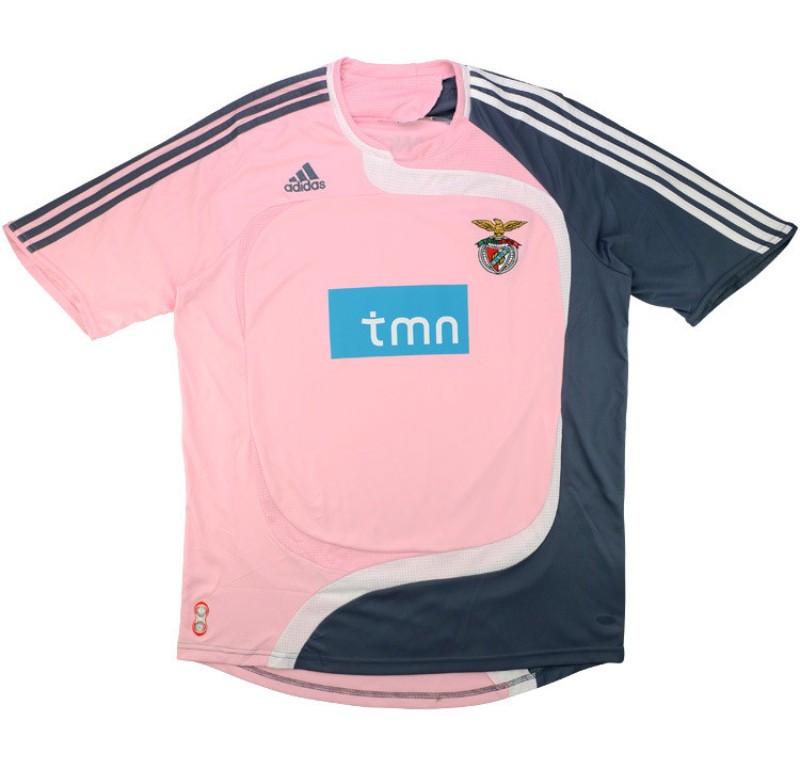 Segunda equipación de Benfica 07-08
