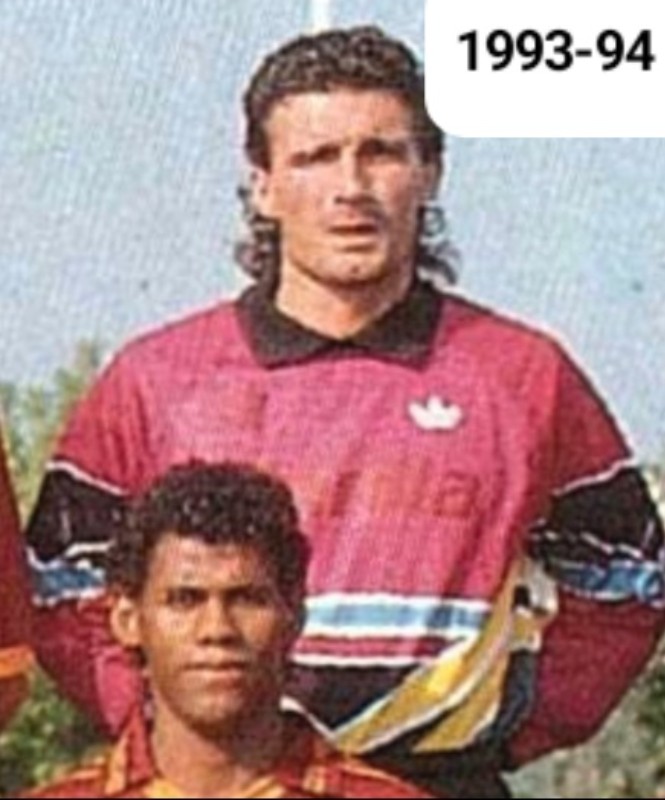 Equipación de portero de Roma 93-94
