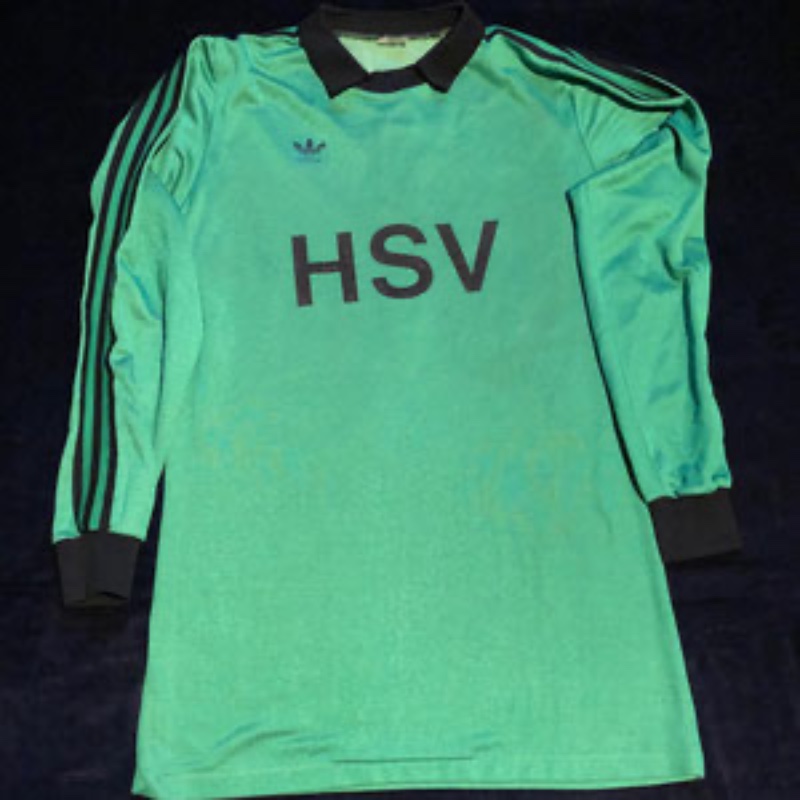 Equipación de portero de Hamburgo 80-81