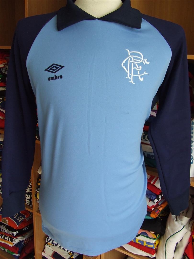 Equipación de portero de Glasgow Rangers 83-84