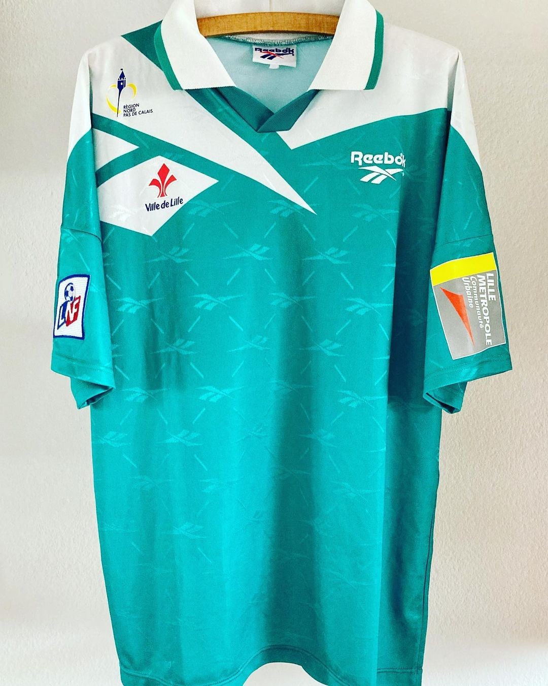 Tercera equipación de Lille 96-97