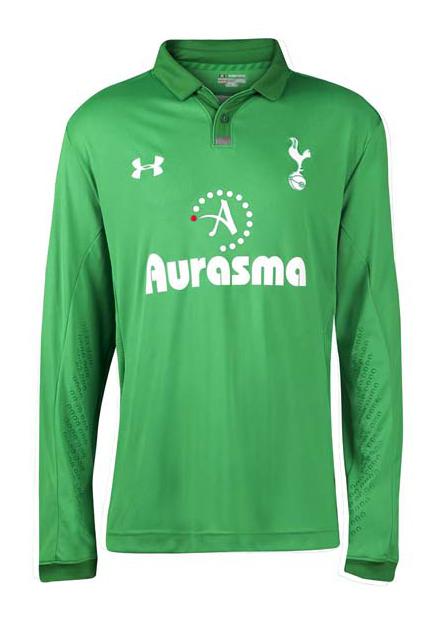 Equipación de portero de Tottenham 12-13