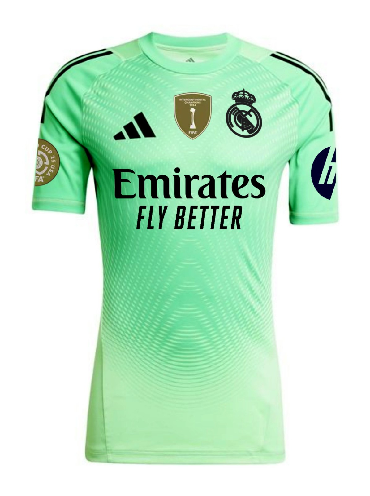 Equipación de portero de Real Madrid 2025