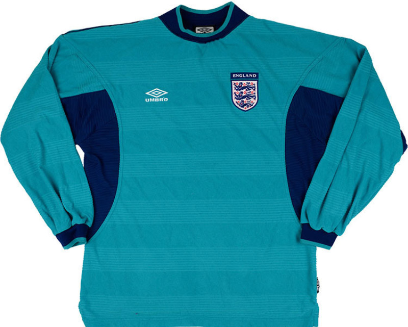 Equipación de portero de Inglaterra 2000