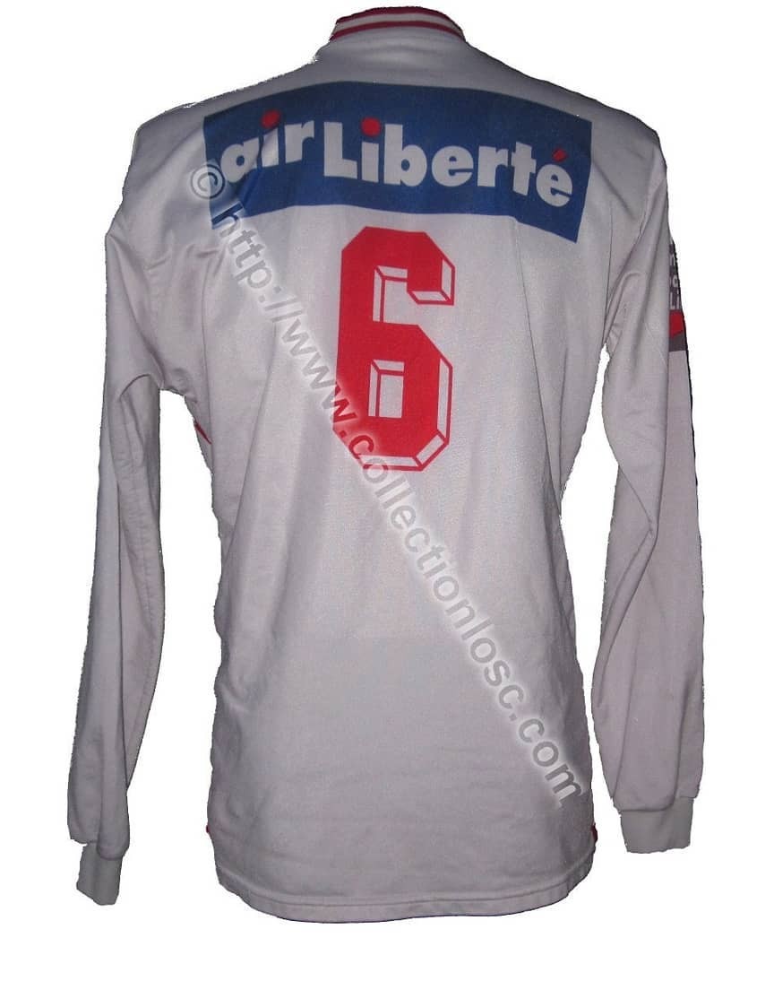 Primera equipación de Lille 95-96