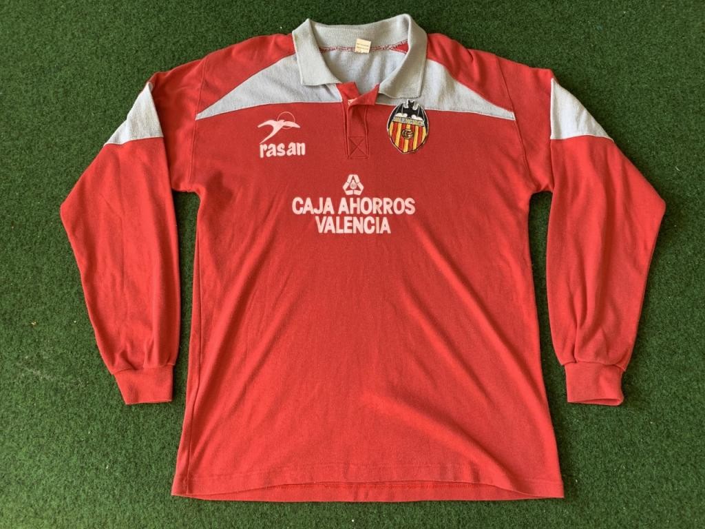 Equipación de portero de Valencia 87-88
