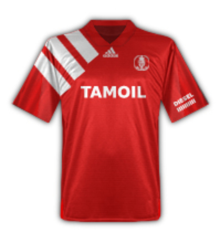 Tercera equipación de Monaco 92-93