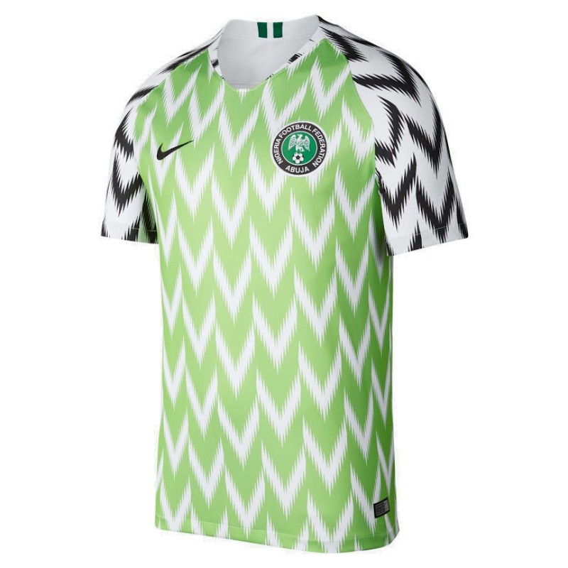 Primera equipación de Nigeria 2018