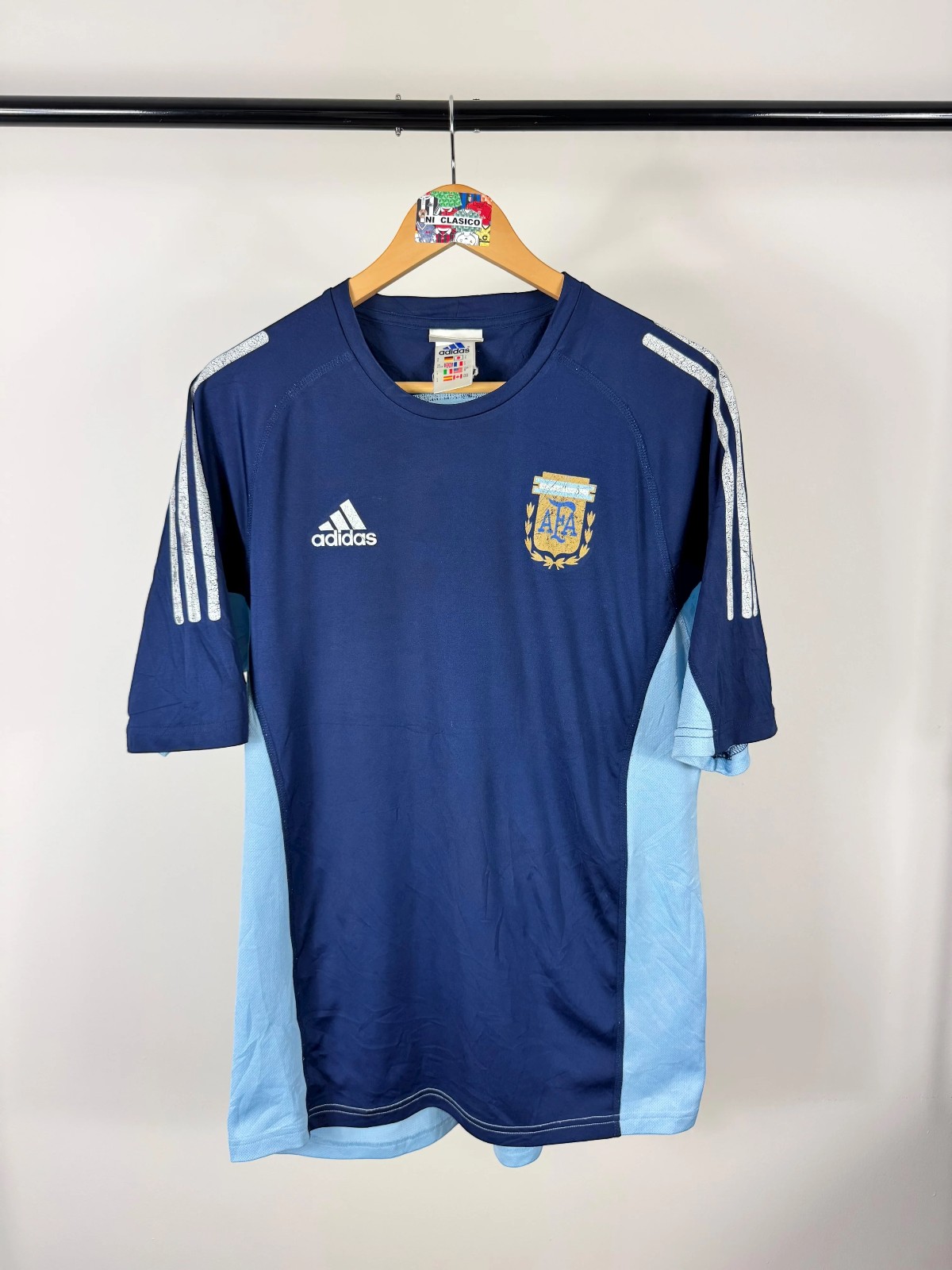 Equipación Entrenamiento de Argentina 2002