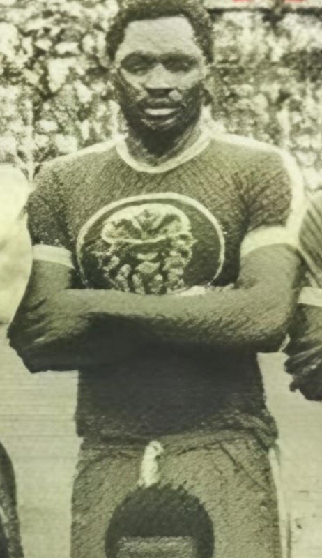 Primera equipación de Camerún 1977