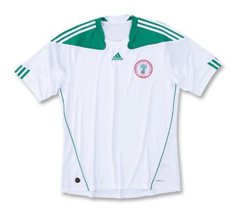 Segunda equipación de Nigeria 2010