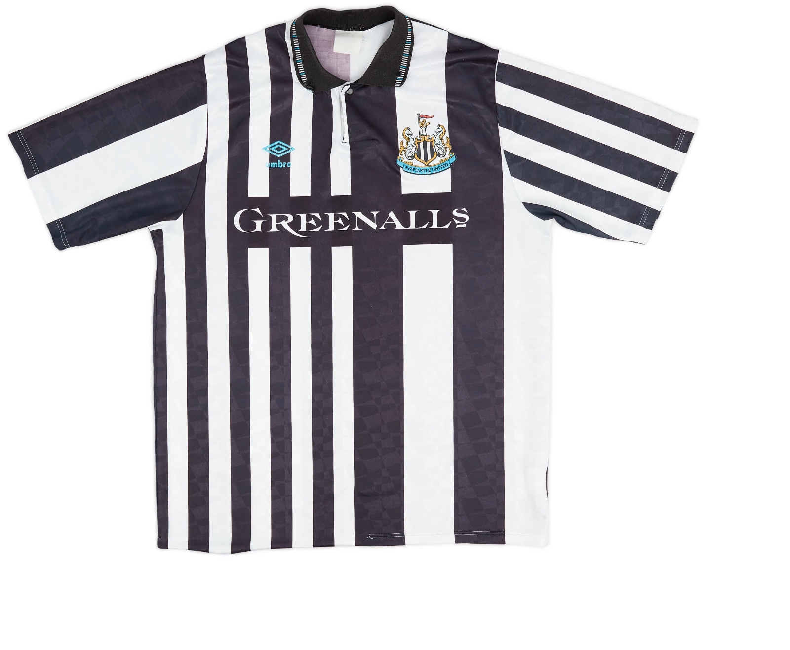 Primera equipación de Newcastle 90-91