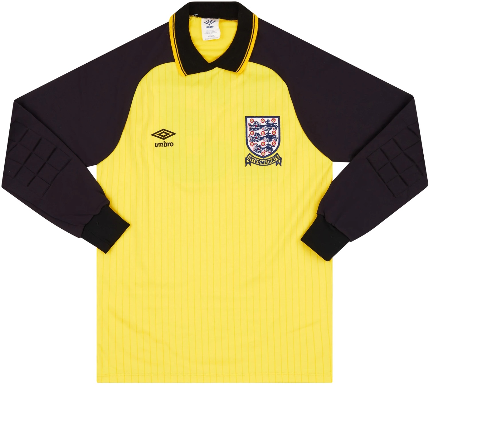 Equipación de portero de Inglaterra 1984