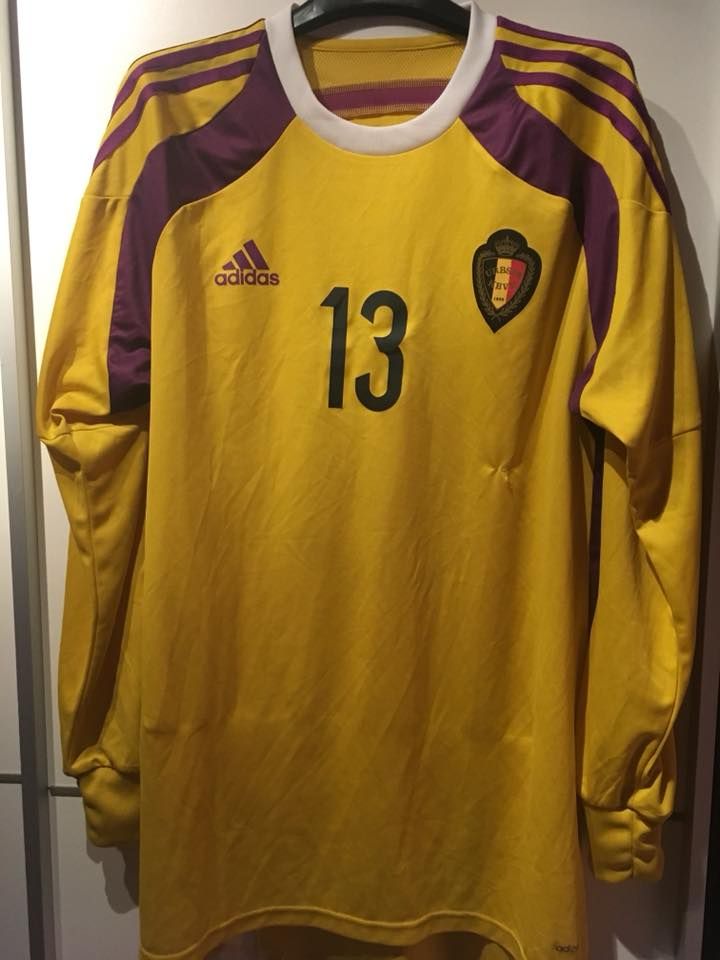 Equipación de portero de Bélgica 2015