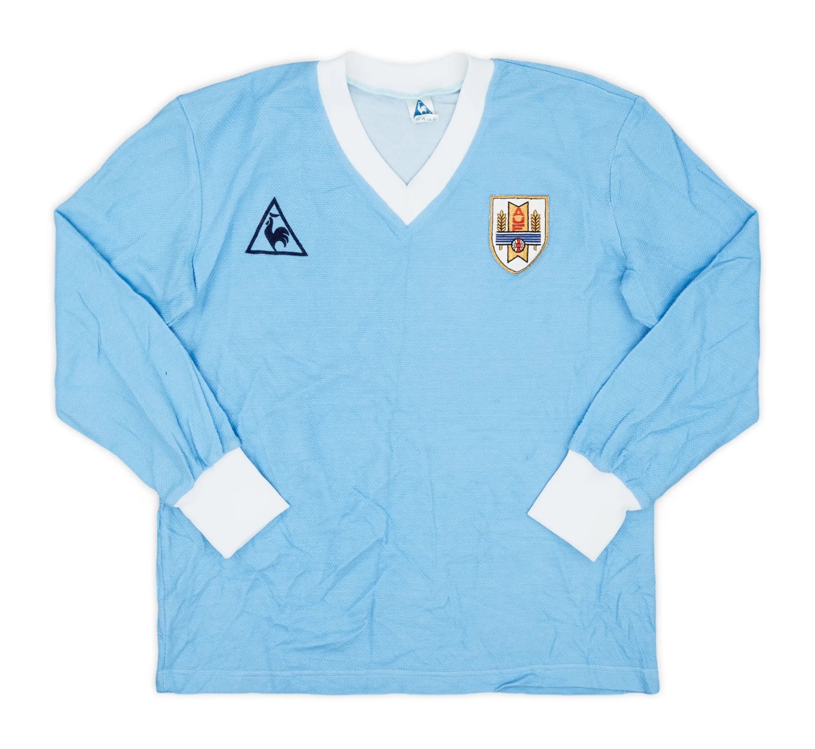 Primera equipación de Uruguay 1986