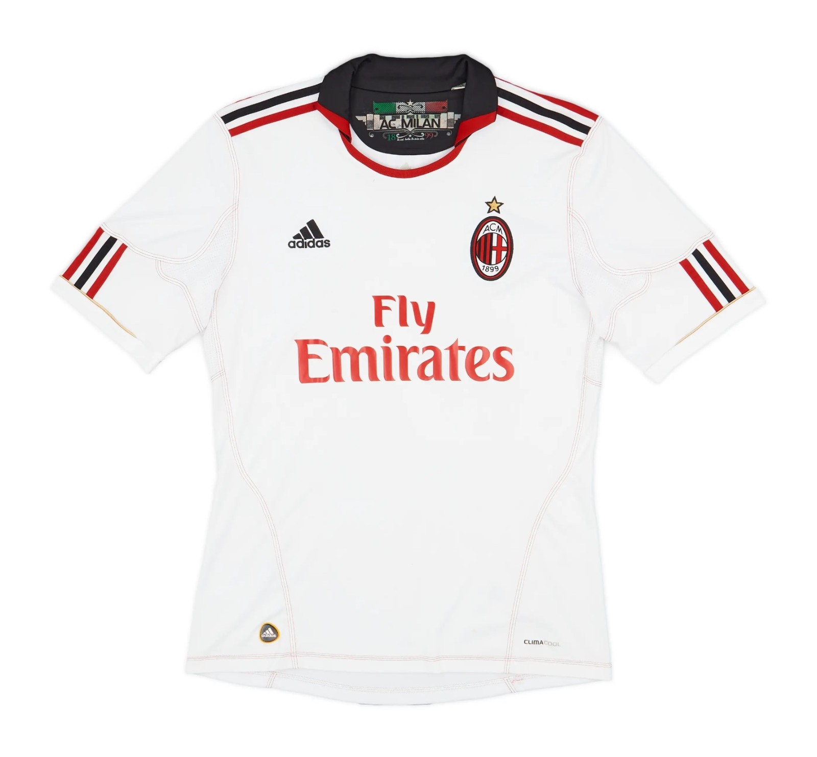 Segunda equipación de Milan 10-11