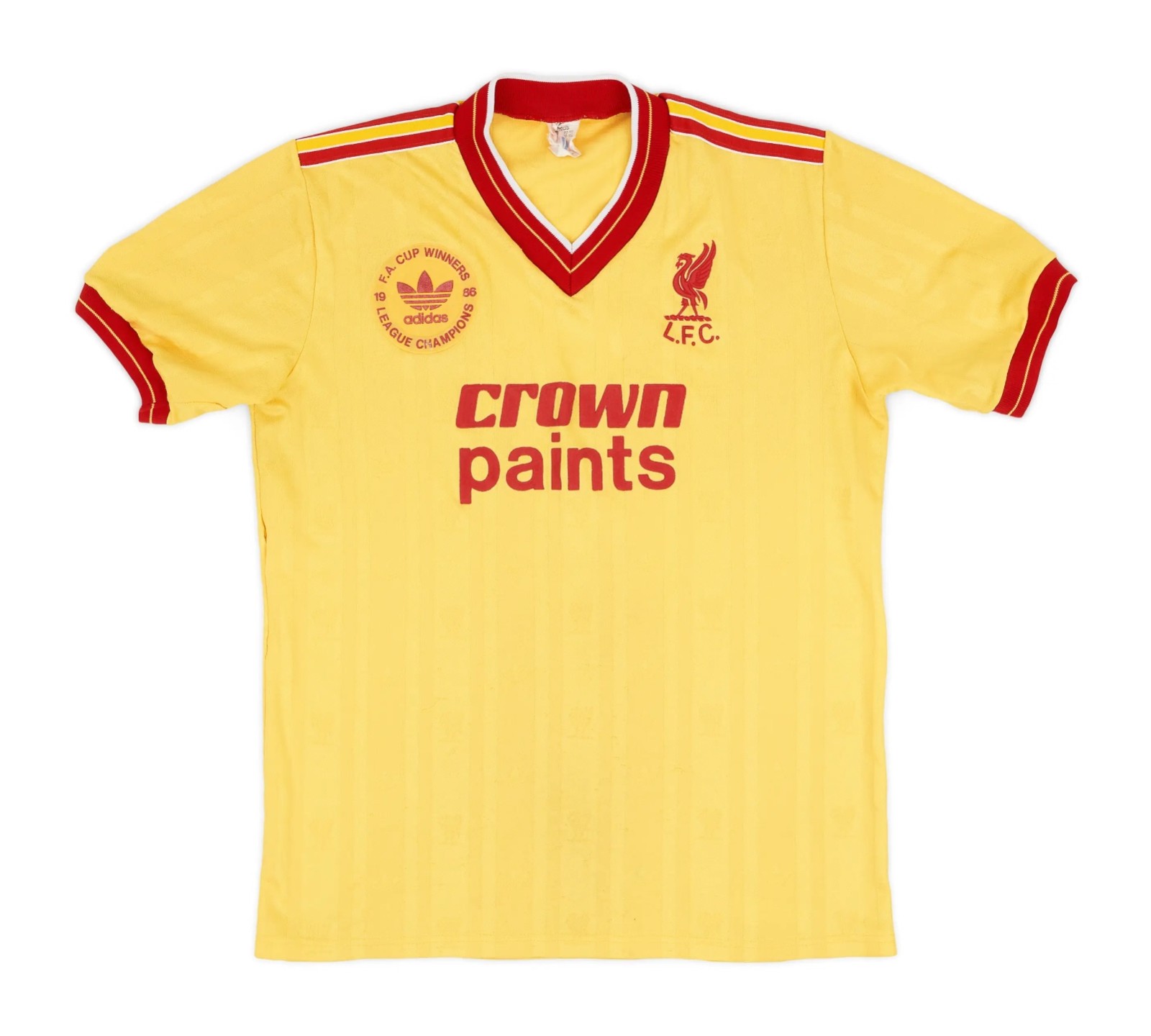 Tercera equipación de LiverpoolFC 86-87