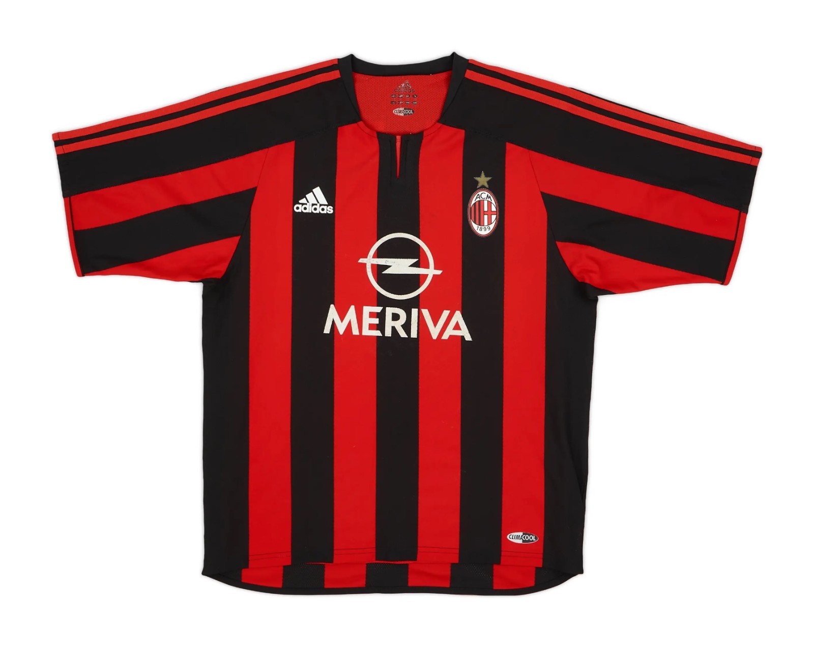 Primera equipación de Milan 03-04