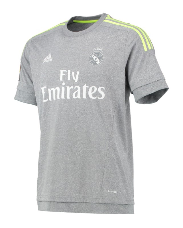 Segunda equipación de Real Madrid 15-16