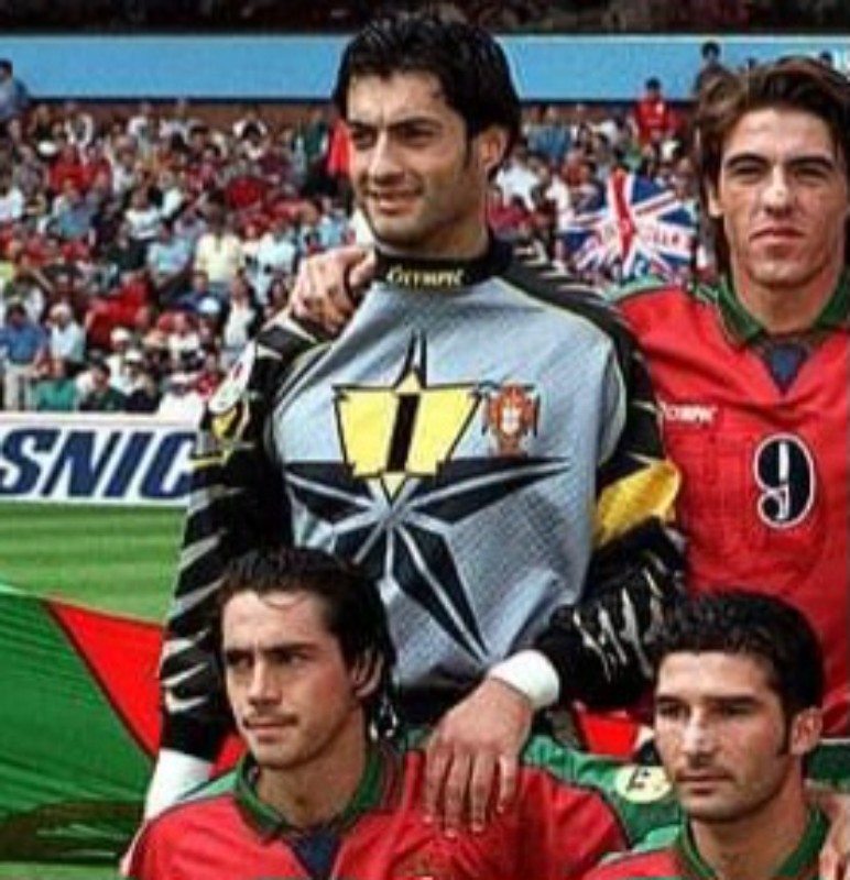 Equipación de portero de Portugal 1996