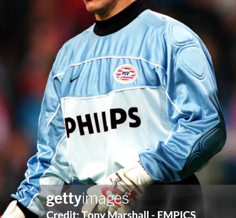 Equipación de portero de PSV 01-02