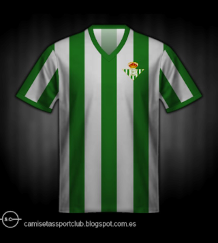 Primera equipación de Real Betis 70-71