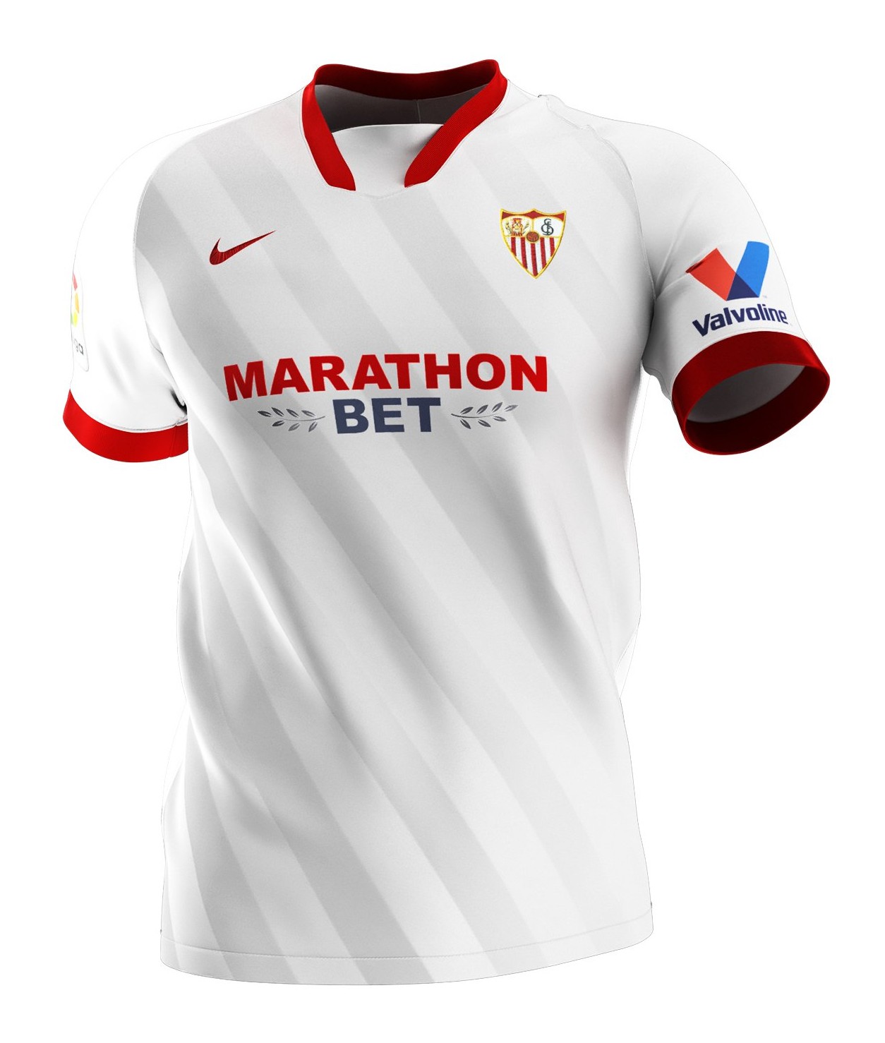Primera equipación de Sevilla FC 20-21