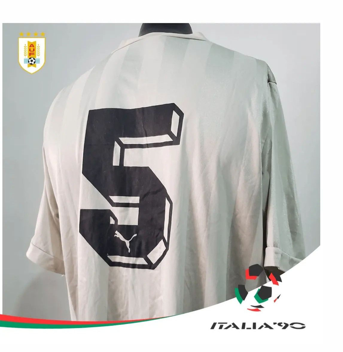 Uruguay 1990 Visitante 2