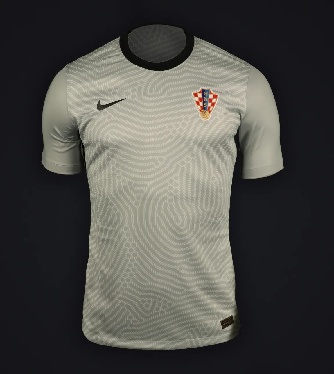 Equipación de portero de Croacia 2020