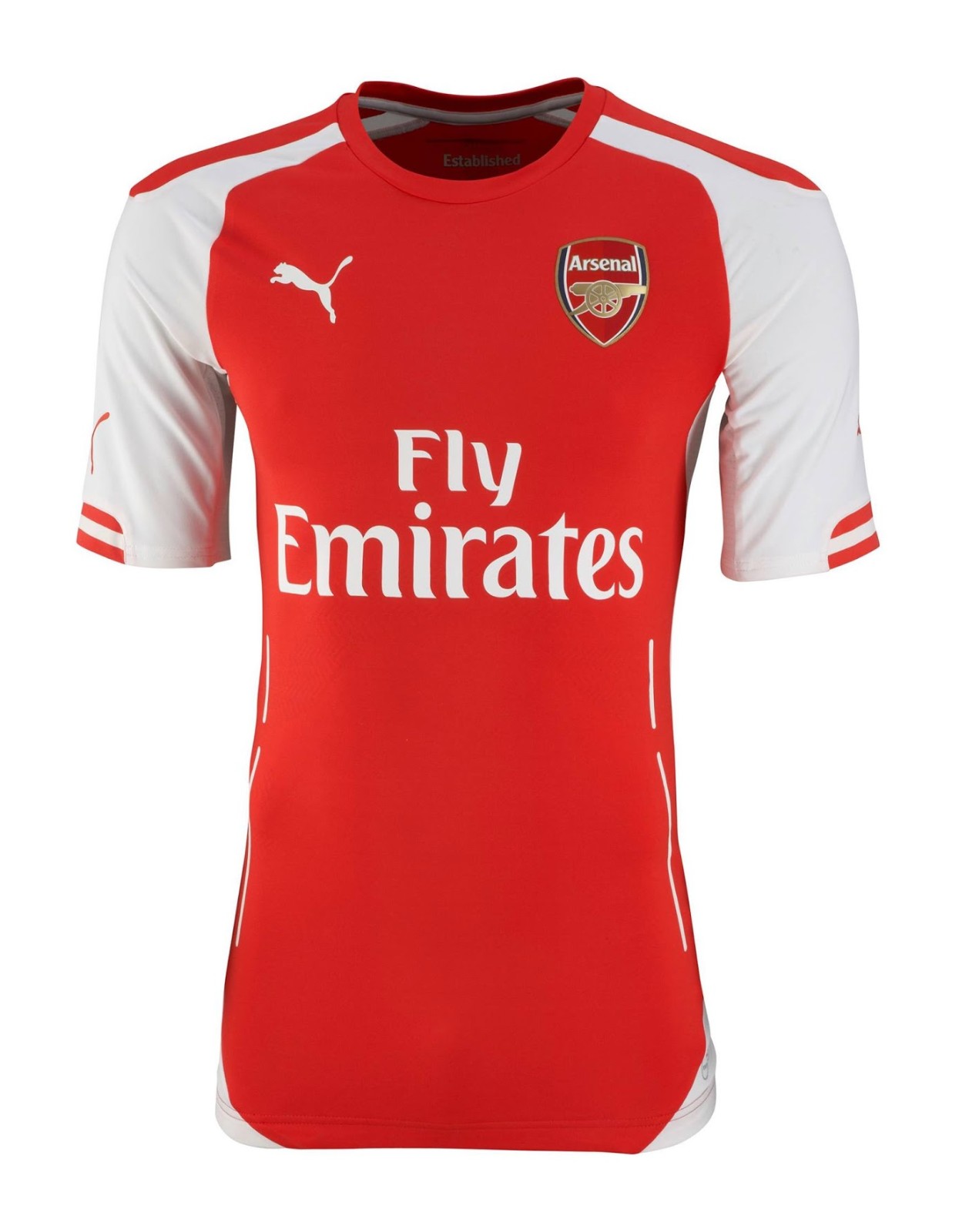 Primera equipación de Arsenal 14-15