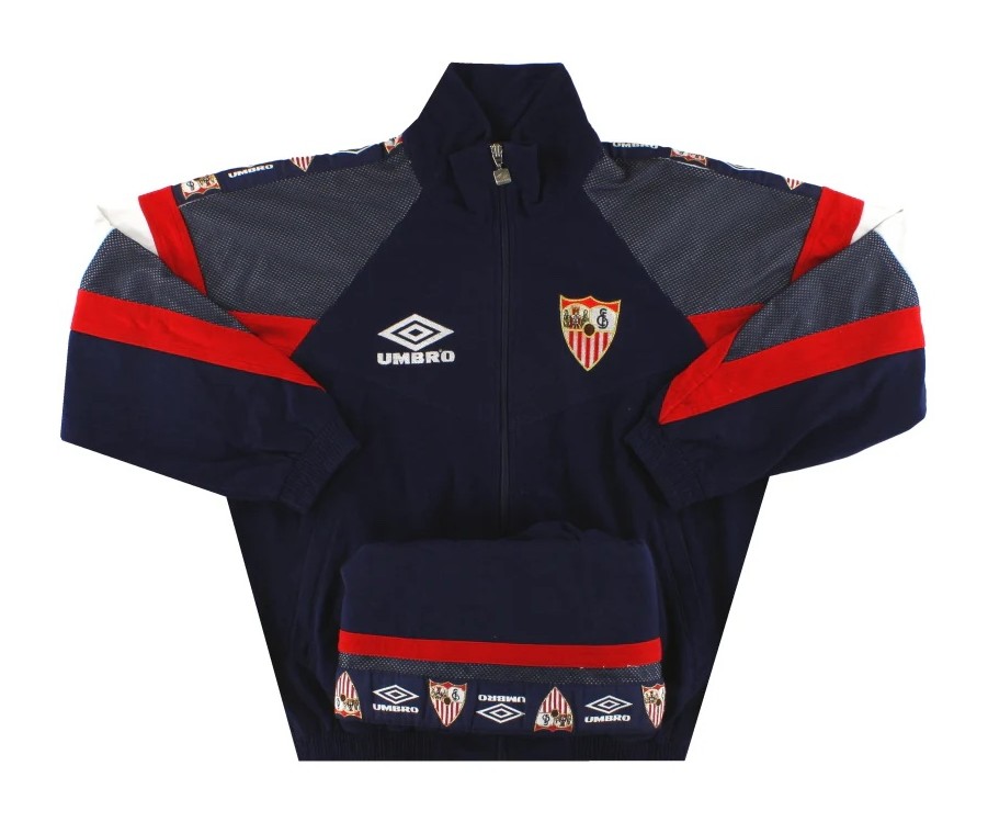 Entrenamiento de Sevilla FC 96-97