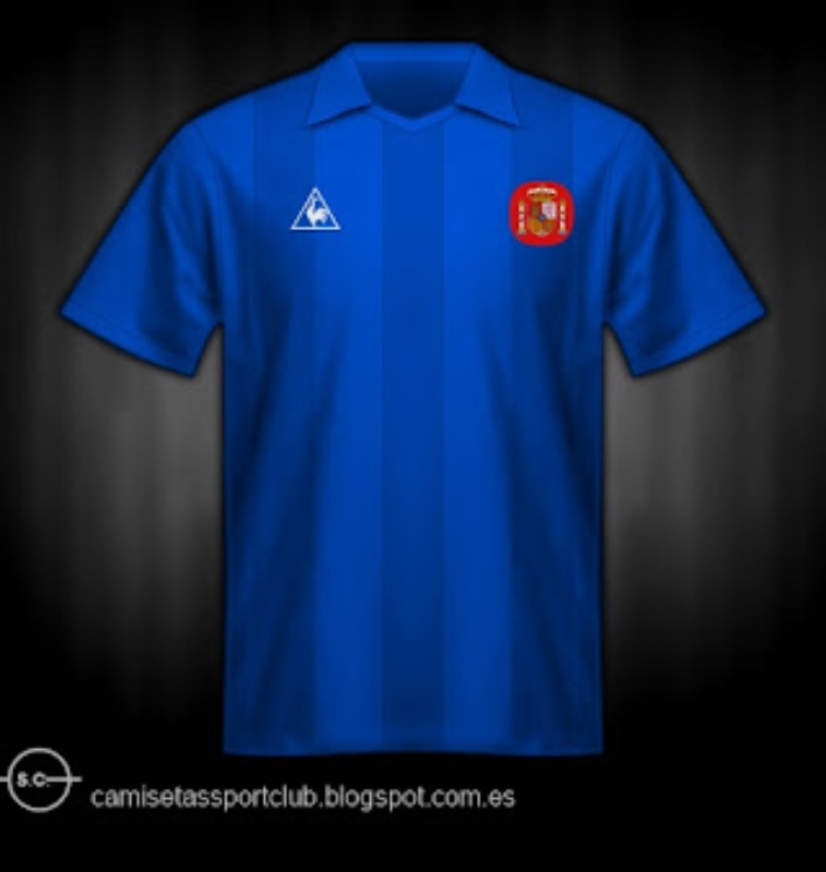 Tercera equipación de España 1984