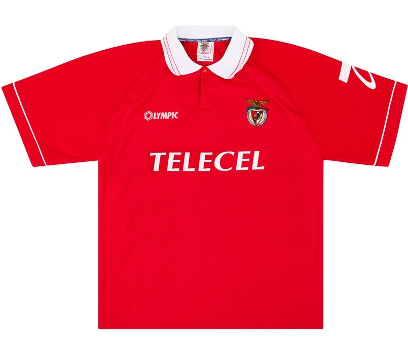 Primera equipación de Benfica 96-97