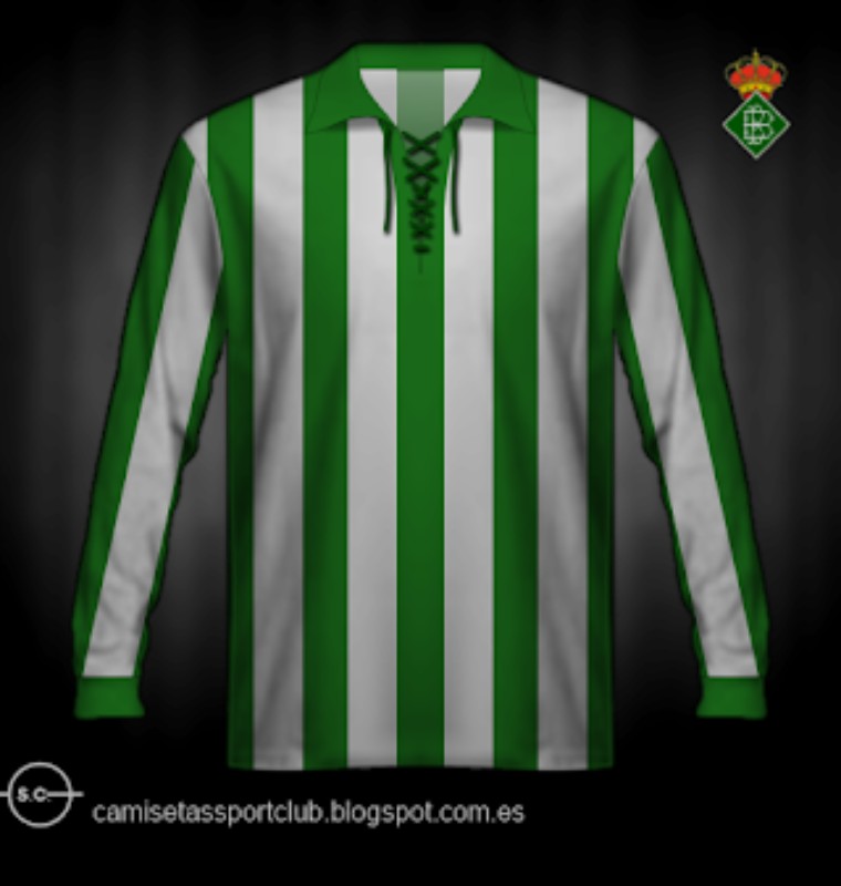 Primera equipación de Real Betis 1923