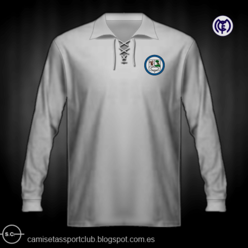 Primera equipación de Real Madrid 1916-17